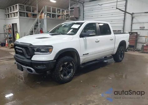 2019 Ram 1500 Rebel 4X4 5'7 Box from USA, damaged, VIN 1C6SRFLT1KN824044